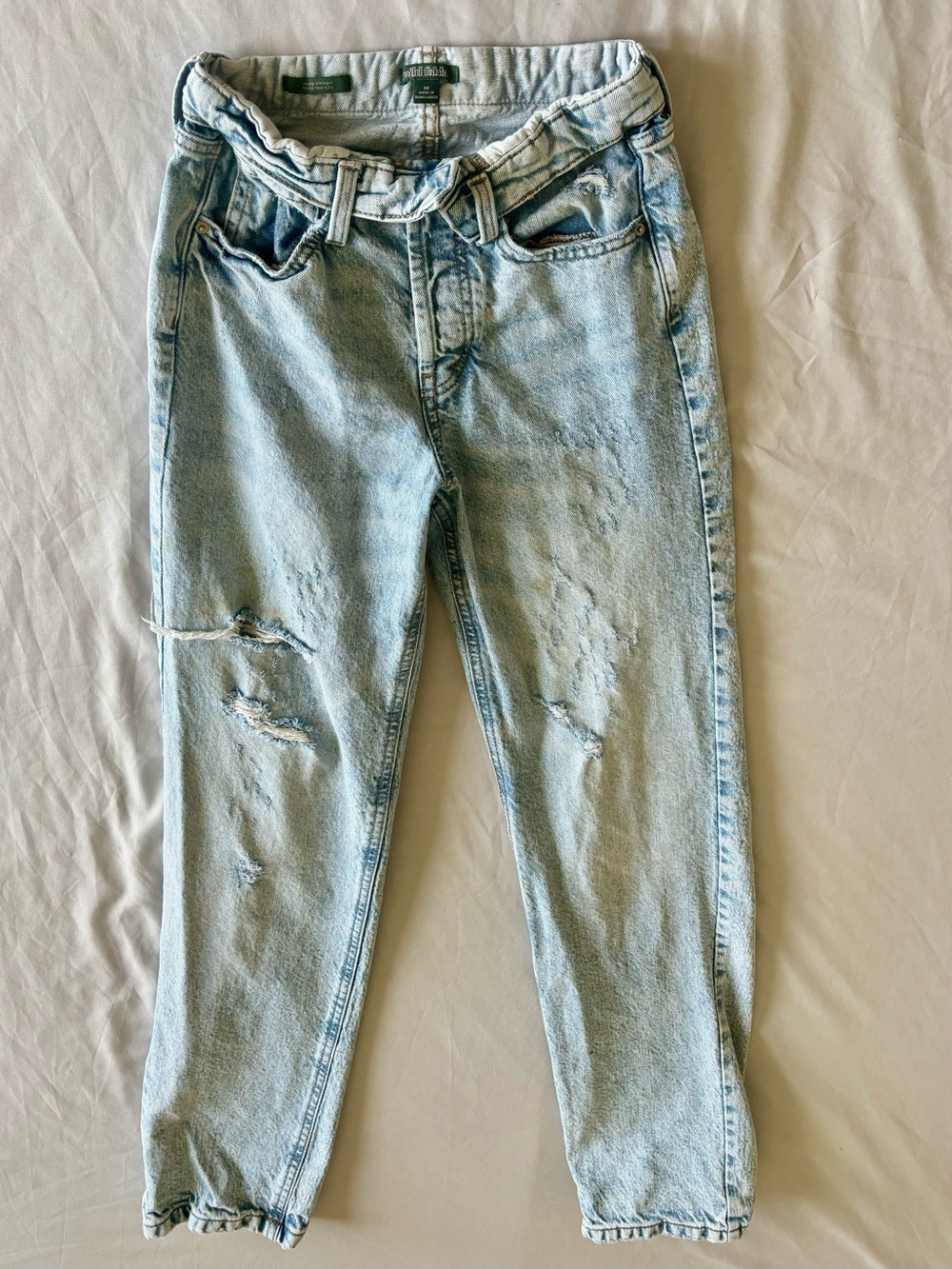wild fable Light Blue Distressed Women’s Jeans